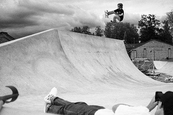 Katrineholm. 2014. Byggd tillsammans med Nord Skateparks.