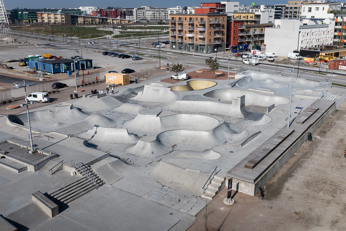 Stapelbäddsparken Bryggeriet