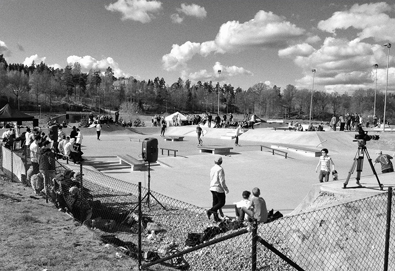 Trollhättan Skatepark, 2012.