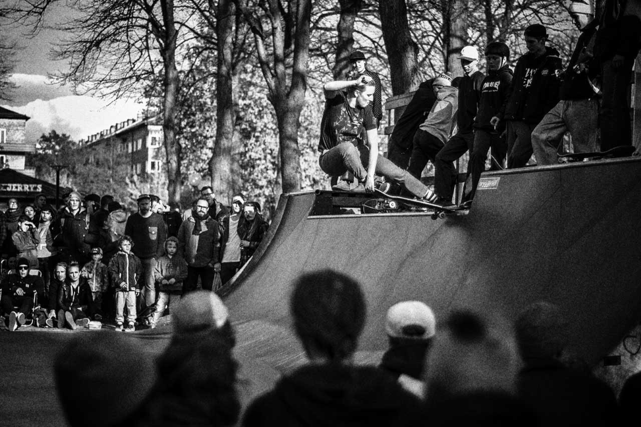 Emma Fastesson Lindgren / frontside crailslide / foto Ramin