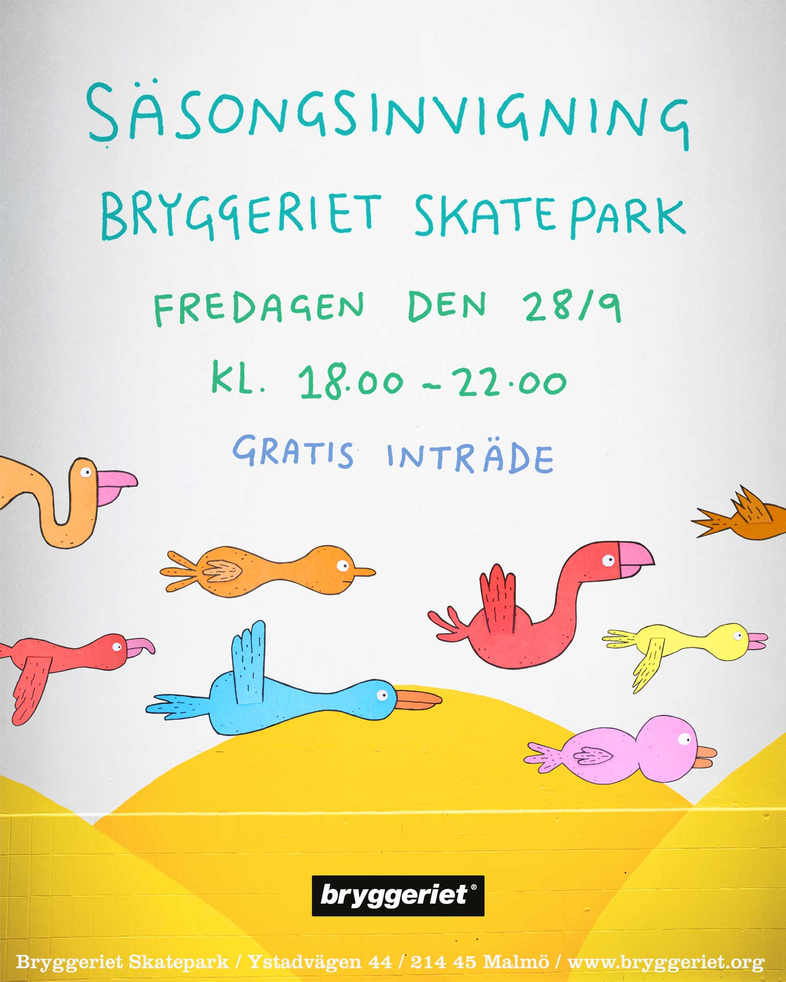Bryggeriet-opening-flyer-birds