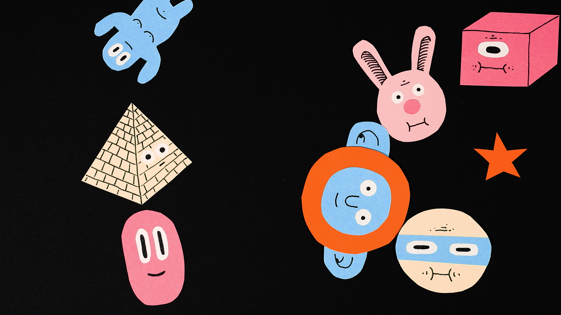 Paper cut out animation 1