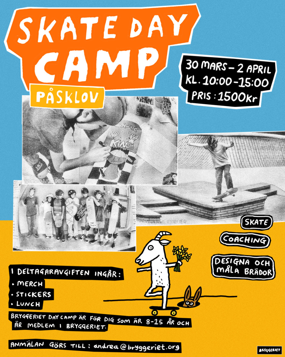 skatecamp påsklov 2026