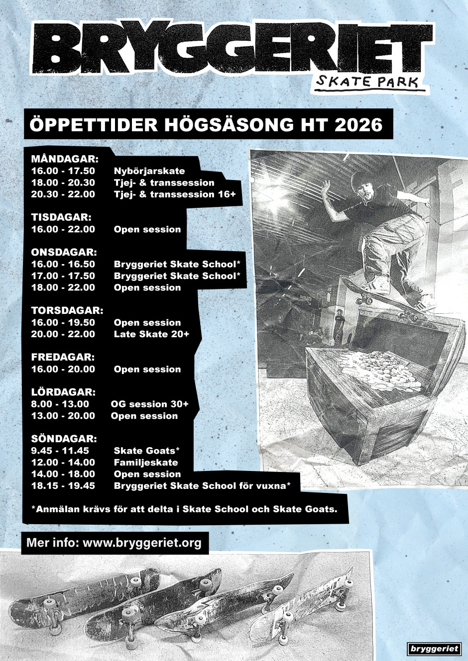 opening hours 2026
