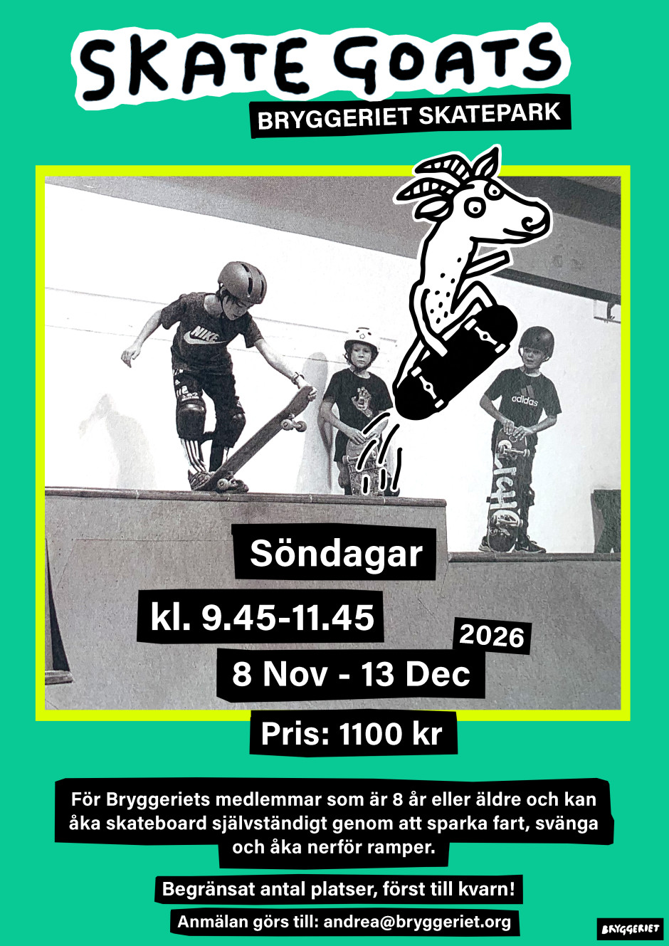 skate goats nov 2026